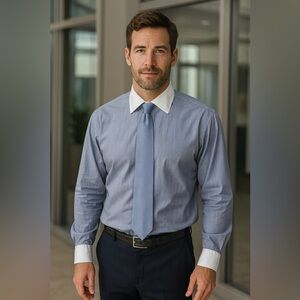 Burberry Men’s Dress Shirt – Size 17